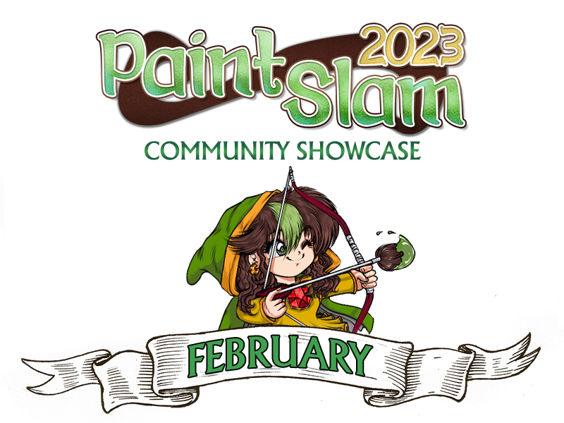 Paintslam Feb Community Showcase